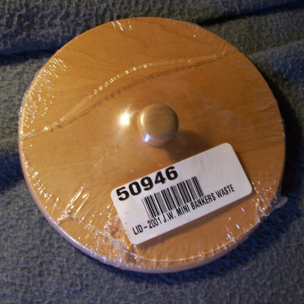 LONGABERGER  Lid  J.W. Miniature Bankers Waste